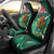 Mexico Hispanic Heritage Personalized Car Seat Cover With Aguila Mexicana