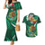 Mexico Hispanic Heritage Personalized Couples Matching Mermaid Dress and Hawaiian Shirt With Aguila Mexicana