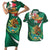 Mexico Hispanic Heritage Personalized Couples Matching Short Sleeve Bodycon Dress and Hawaiian Shirt With Aguila Mexicana