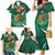 Mexico Hispanic Heritage Personalized Family Matching Mermaid Dress and Hawaiian Shirt With Aguila Mexicana