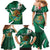 Mexico Hispanic Heritage Personalized Family Matching Mermaid Dress and Hawaiian Shirt With Aguila Mexicana