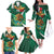 Mexico Hispanic Heritage Personalized Family Matching Off The Shoulder Long Sleeve Dress and Hawaiian Shirt With Aguila Mexicana