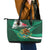 Mexico Hispanic Heritage Personalized Leather Tote Bag With Aguila Mexicana