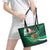 Mexico Hispanic Heritage Personalized Leather Tote Bag With Aguila Mexicana