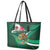 Mexico Hispanic Heritage Personalized Leather Tote Bag With Aguila Mexicana