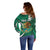 Mexico Hispanic Heritage Personalized Off Shoulder Sweater With Aguila Mexicana - Wonder Print Shop