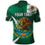 Mexico Hispanic Heritage Personalized Polo Shirt With Aguila Mexicana