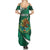 Mexico Hispanic Heritage Personalized Summer Maxi Dress With Aguila Mexicana