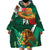 Mexico Hispanic Heritage Personalized Wearable Blanket Hoodie With Aguila Mexicana