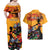 Spain Hispanic Heritage Personalized Couples Matching Off Shoulder Maxi Dress and Hawaiian Shirt LT9 - Wonder Print Shop