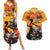 Spain Hispanic Heritage Personalized Couples Matching Summer Maxi Dress and Hawaiian Shirt LT9 - Wonder Print Shop