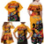 Spain Hispanic Heritage Personalized Family Matching Off Shoulder Maxi Dress and Hawaiian Shirt LT9 - Wonder Print Shop