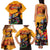 Spain Hispanic Heritage Personalized Family Matching Tank Maxi Dress and Hawaiian Shirt - Wonder Print Shop