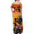 Spain Hispanic Heritage Personalized Off Shoulder Maxi Dress - Wonder Print Shop