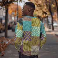 African American Quilt Inspired Sweatshirt Cultural Heritage Ethnic Quilt Pattern