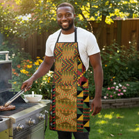 African American Quilt Kente Fusion Apron Version 1