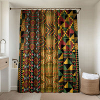 African American Quilt Kente Fusion Bathroom Set Version 1