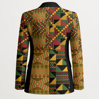 African American Quilt Kente Fusion Blazer Version 1
