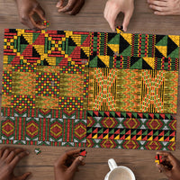 African American Quilt Kente Fusion Puzzle Version 1