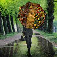 African American Quilt Kente Fusion Umbrella Version 1