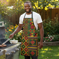 African American Quilt Kente Fusion Apron Version 2