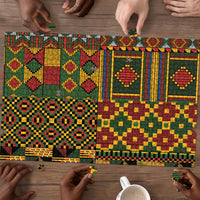 African American Quilt Kente Fusion Puzzle Version 2