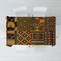 African American Quilt Kente Fusion Tablecloth Version 2