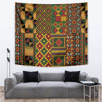 African American Quilt Kente Fusion Tapestry Version 2