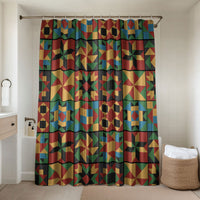 African American Quilt Inspired Bathroom Set Freedom Quilt Symbolic Patchwork