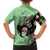 Mexican Sugar Skull Personalized Family Matching Summer Maxi Dress and Hawaiian Shirt Dia de Los Muertos Vibe - Wonder Print Shop