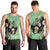 Mexican Sugar Skull Personalized Men Tank Top Dia de Los Muertos Vibe - Wonder Print Shop