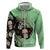 Mexican Sugar Skull Personalized Zip Hoodie Dia de Los Muertos Vibe