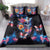 Mexican La Calaca and Butterfly Bedding Set Skull Day Of The Dead