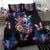 Mexican La Calaca and Butterfly Bedding Set Skull Day Of The Dead