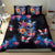 Mexican La Calaca and Butterfly Bedding Set Skull Day Of The Dead