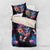 Mexican La Calaca and Butterfly Bedding Set Skull Day Of The Dead