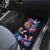 Mexican La Calaca and Butterfly Car Mats Skull Day Of The Dead