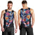 Mexican La Calaca and Butterfly Men Tank Top Skull Day Of The Dead