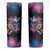 Mexican La Calaca and Butterfly Skinny Tumbler Skull Day Of The Dead