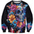 Mexican La Calaca and Butterfly Sweatshirt Skull Day Of The Dead