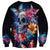 Mexican La Calaca and Butterfly Sweatshirt Skull Day Of The Dead