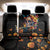 Mexican La Calaca and Marigold Flowers Back Car Seat Cover Skull Day Of The Dead LT9 - Wonder Print Shop