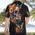 Mexican La Calaca and Marigold Flowers Hawaiian Shirt Skull Day Of The Dead - Wonder Print Shop