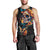 Mexican La Calaca and Marigold Flowers Men Tank Top Skull Day Of The Dead - Wonder Print Shop