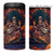 Mexican La Catrina Skeletons Dancing 4 in 1 Can Cooler Tumbler Dia de Los Muertos Verion 1 LT9 - Wonder Print Shop