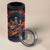 Mexican La Catrina Skeletons Dancing 4 in 1 Can Cooler Tumbler Dia de Los Muertos Verion 1 LT9 - Wonder Print Shop