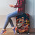 Mexican La Catrina Skeletons Dancing Luggage Cover Dia de Los Muertos Verion 1