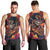 Mexican La Catrina Skeletons Dancing Men Tank Top Dia de Los Muertos Verion 1 - Wonder Print Shop