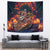 Mexican La Catrina Skeletons Dancing Tapestry Dia de Los Muertos Verion 1