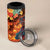 Mexican La Catrina Skeletons Dancing 4 in 1 Can Cooler Tumbler Dia de Los Muertos Verion 2 LT9 - Wonder Print Shop